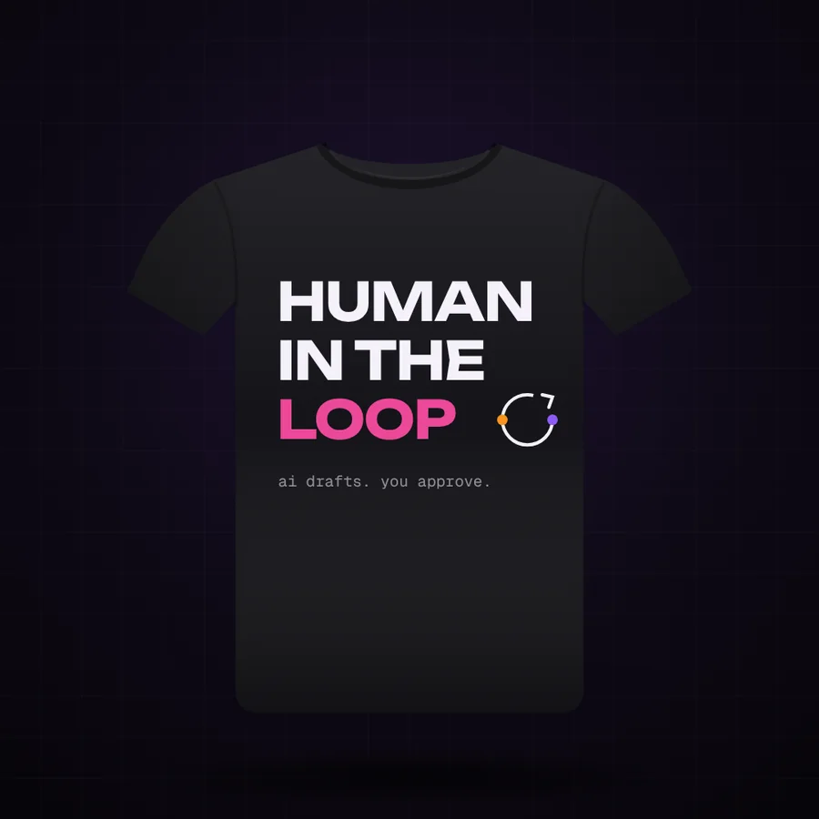 Human in the loop tee