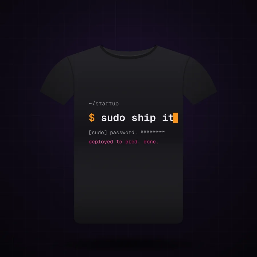 sudo ship it tee